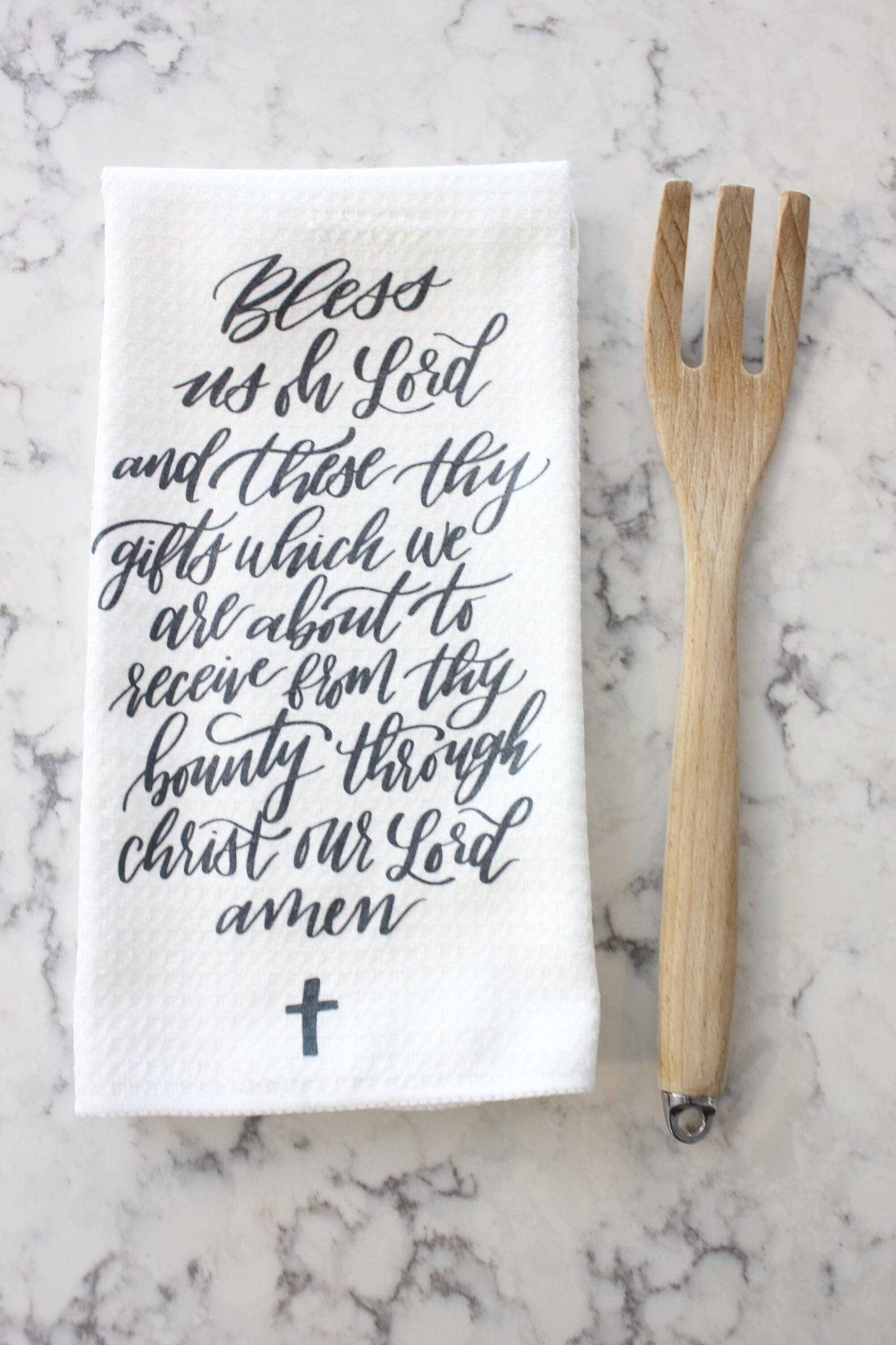 Bless us oh Lord Kitchen Towel