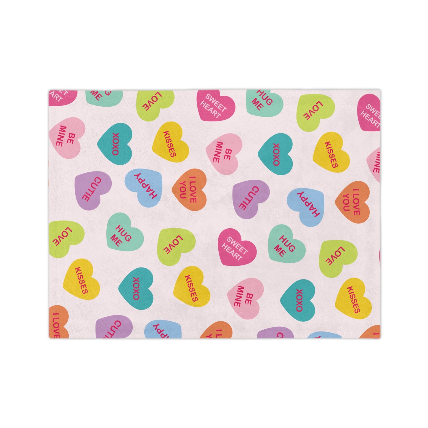 Candy heart Blanket