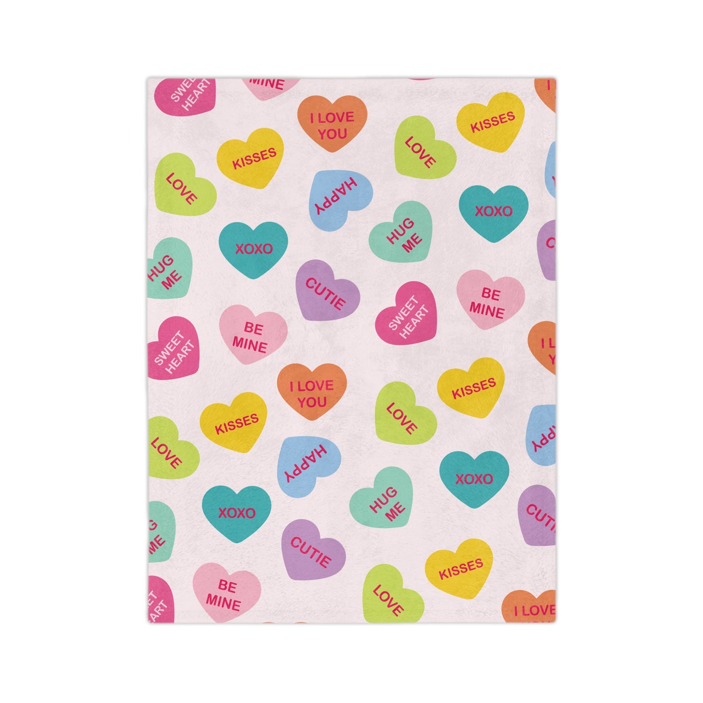 Candy heart Blanket