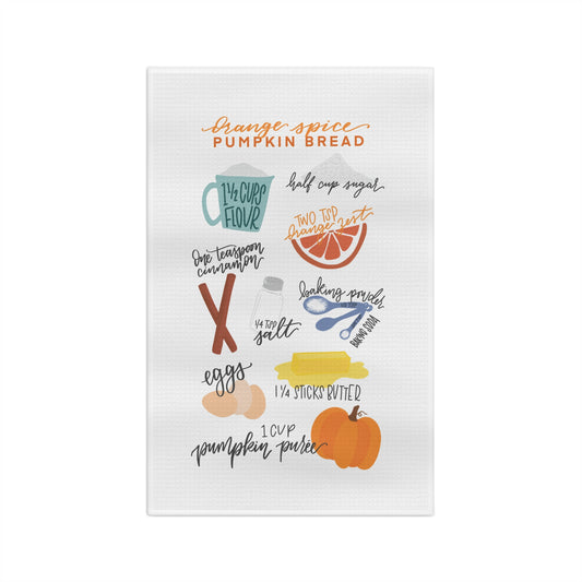 Pumpkin Bread Recipe Towel