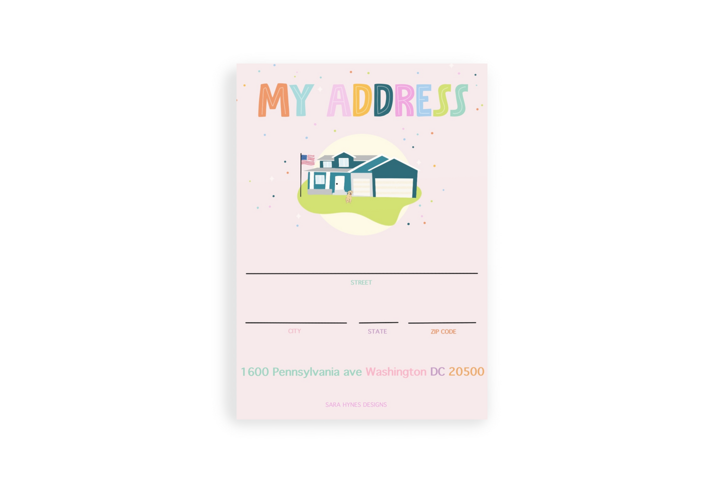 Address Practice Print
