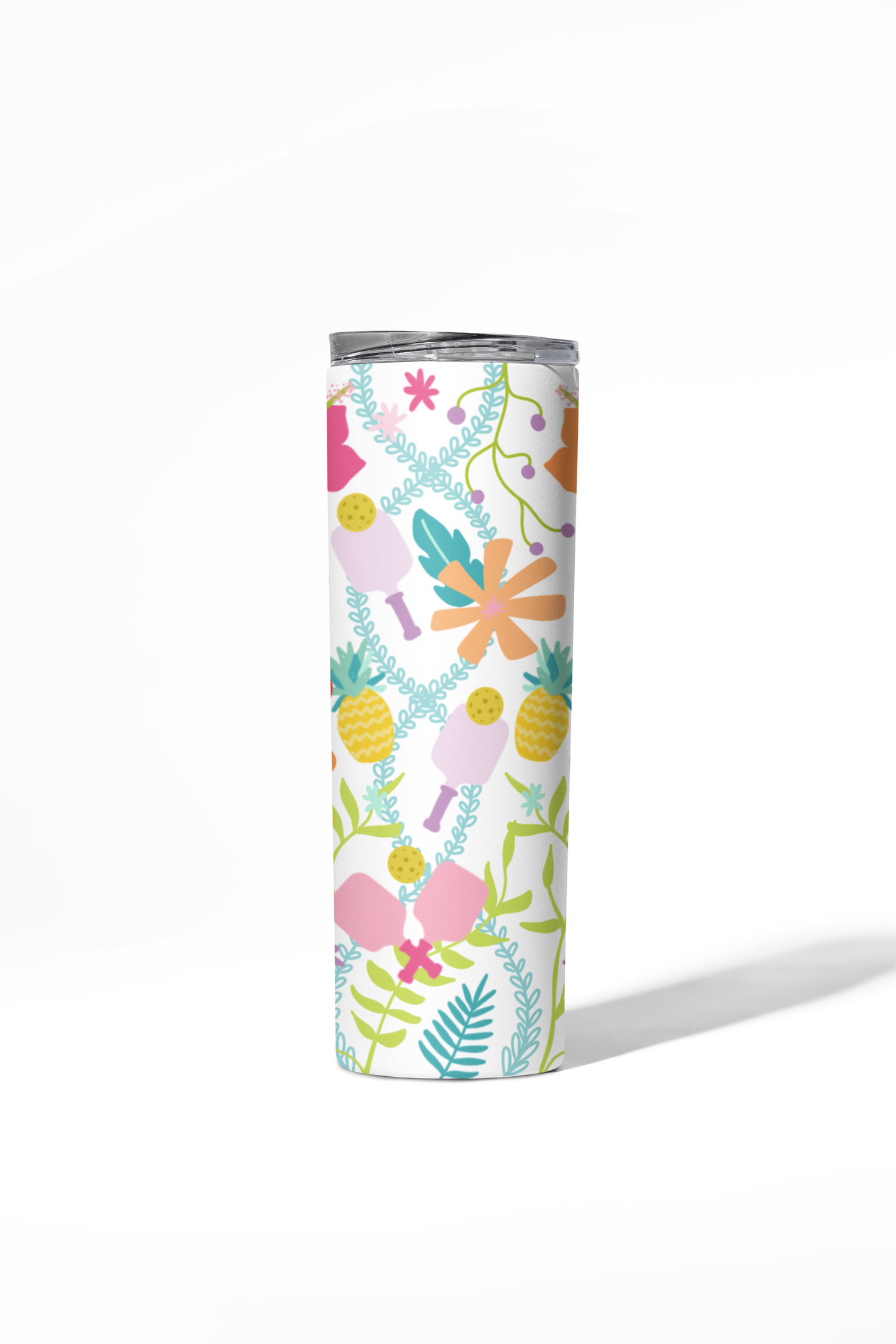 Pickleball Tropical Tumbler