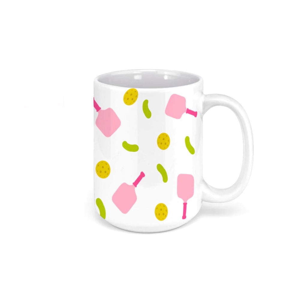 Pickleball Pattern Mug