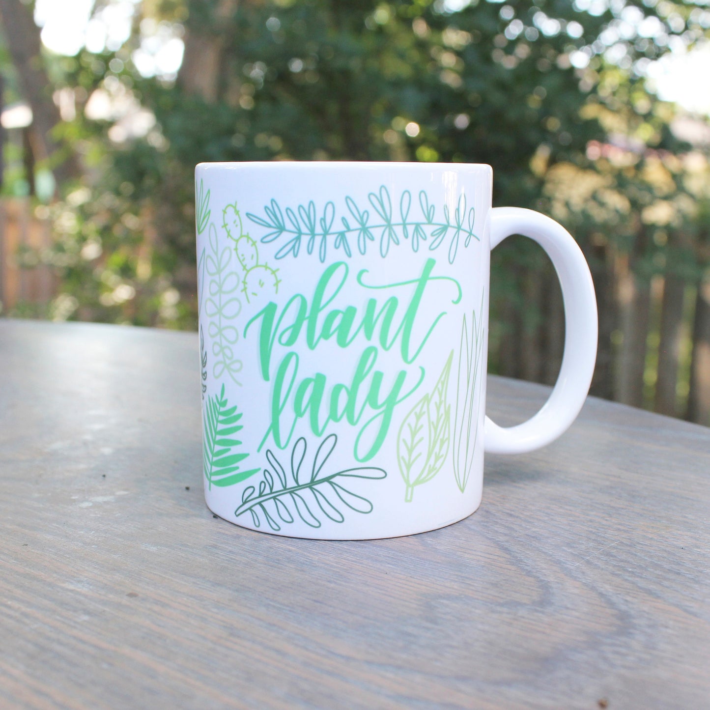 Plant lady mug