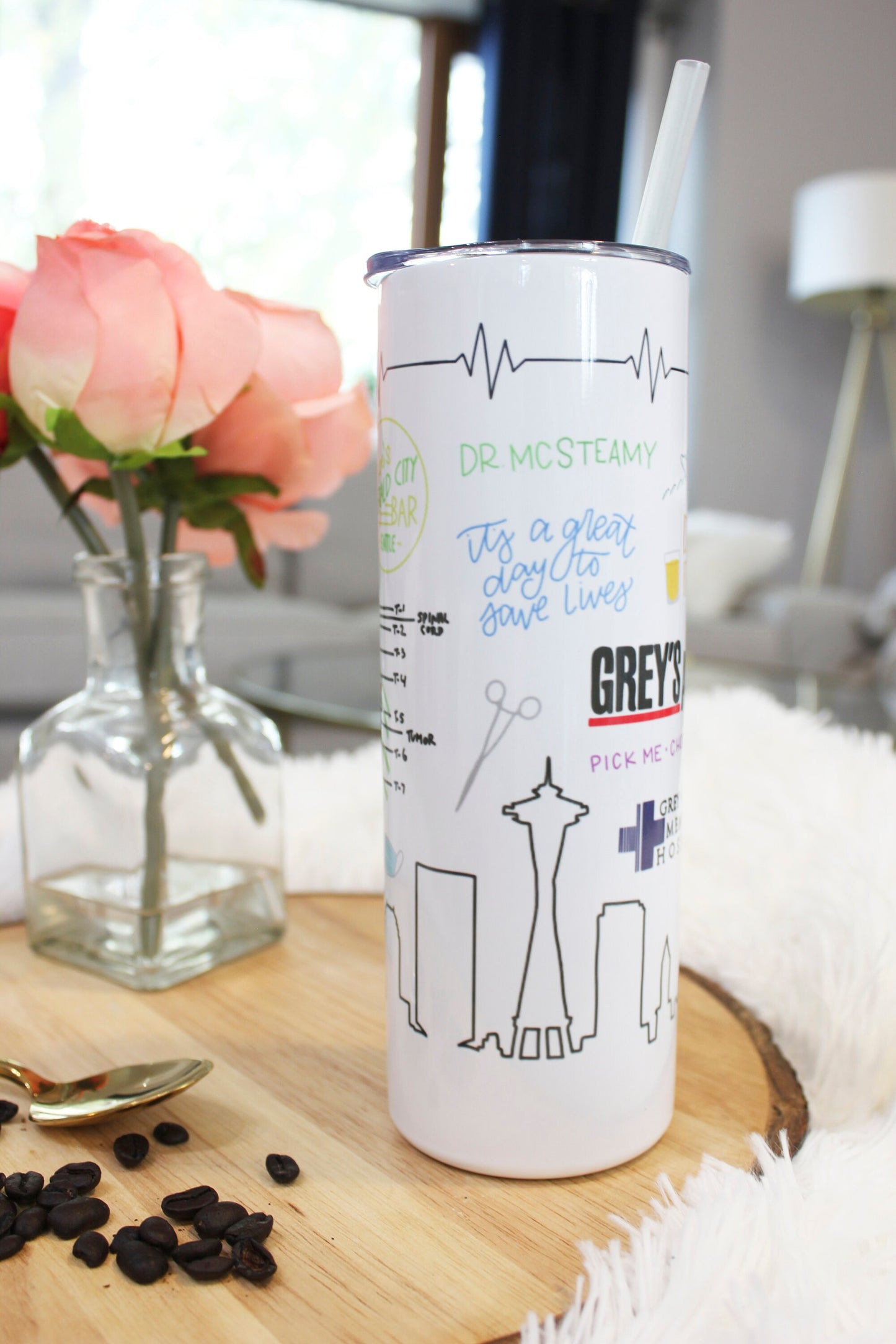 Grey's Anatomy Tumbler