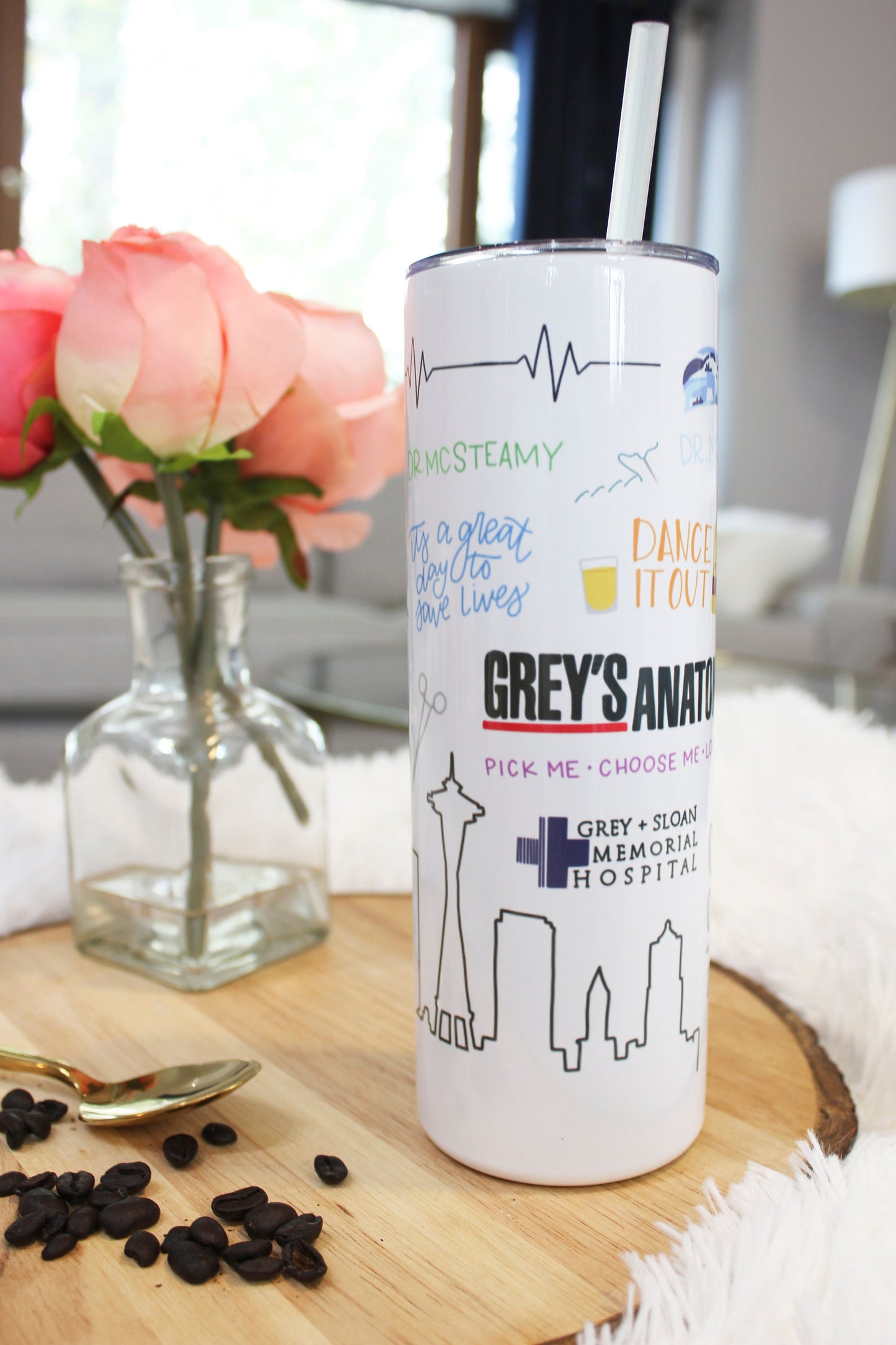 Grey's Anatomy Tumbler