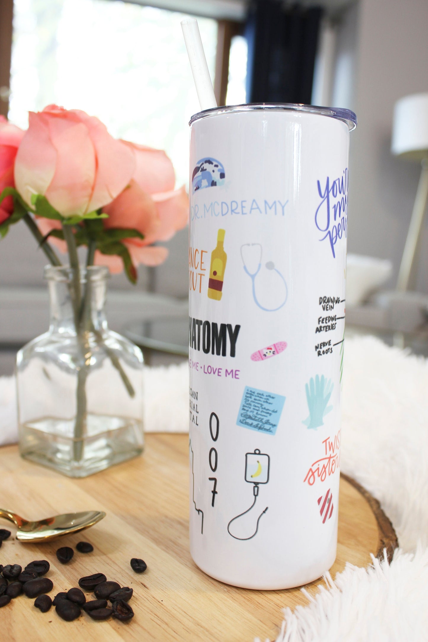 Grey's Anatomy Tumbler