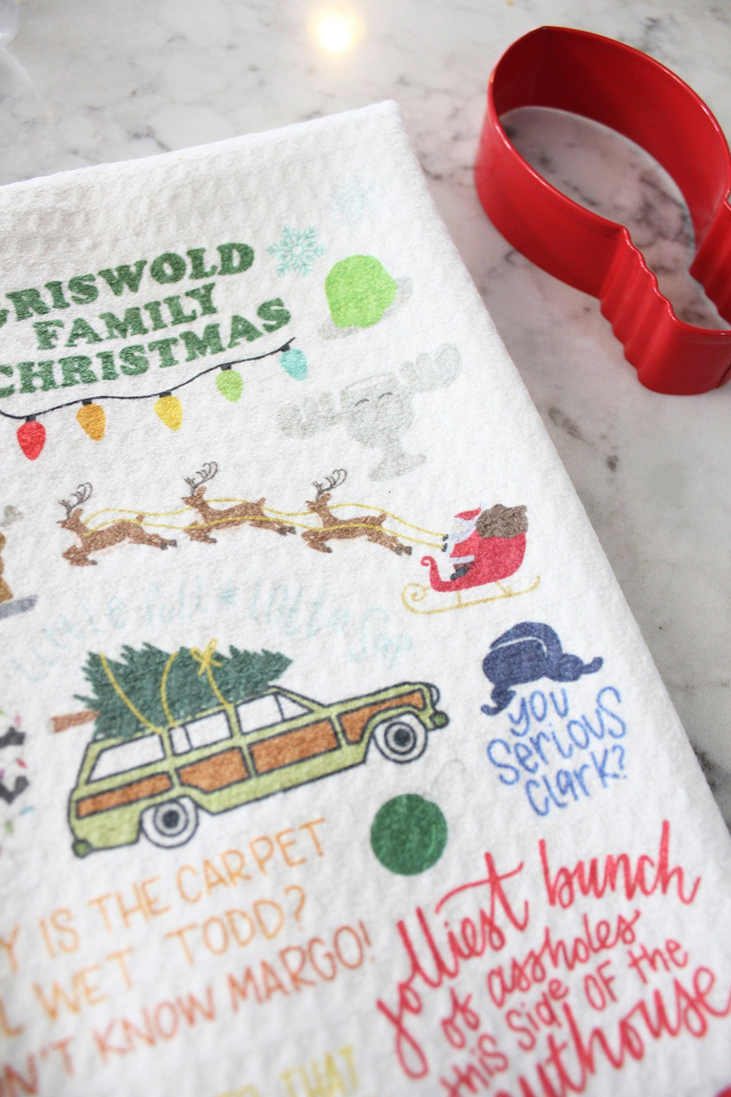 Griswald Family Christmas Kitchen Towel