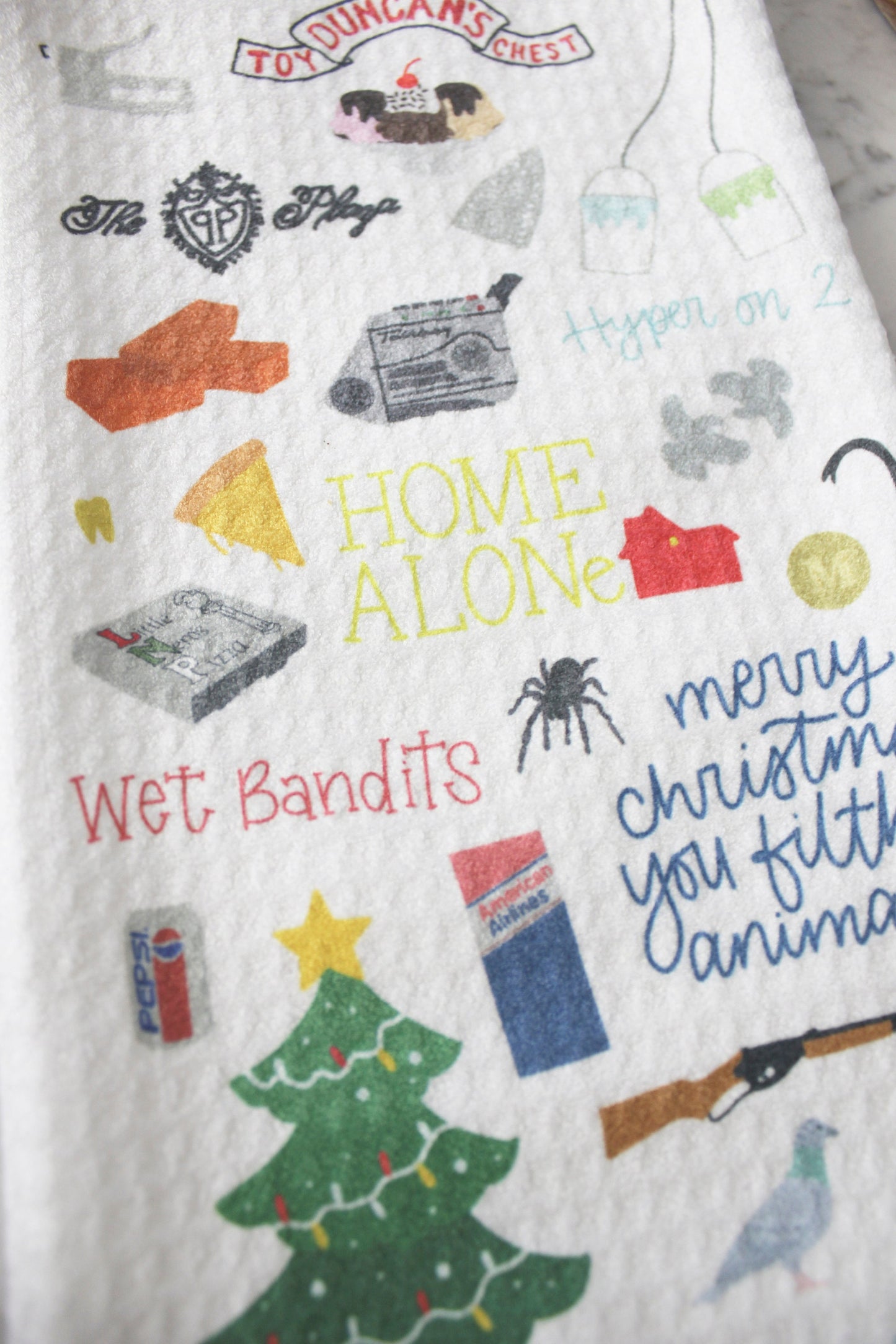 Home Alone Holiday Towel