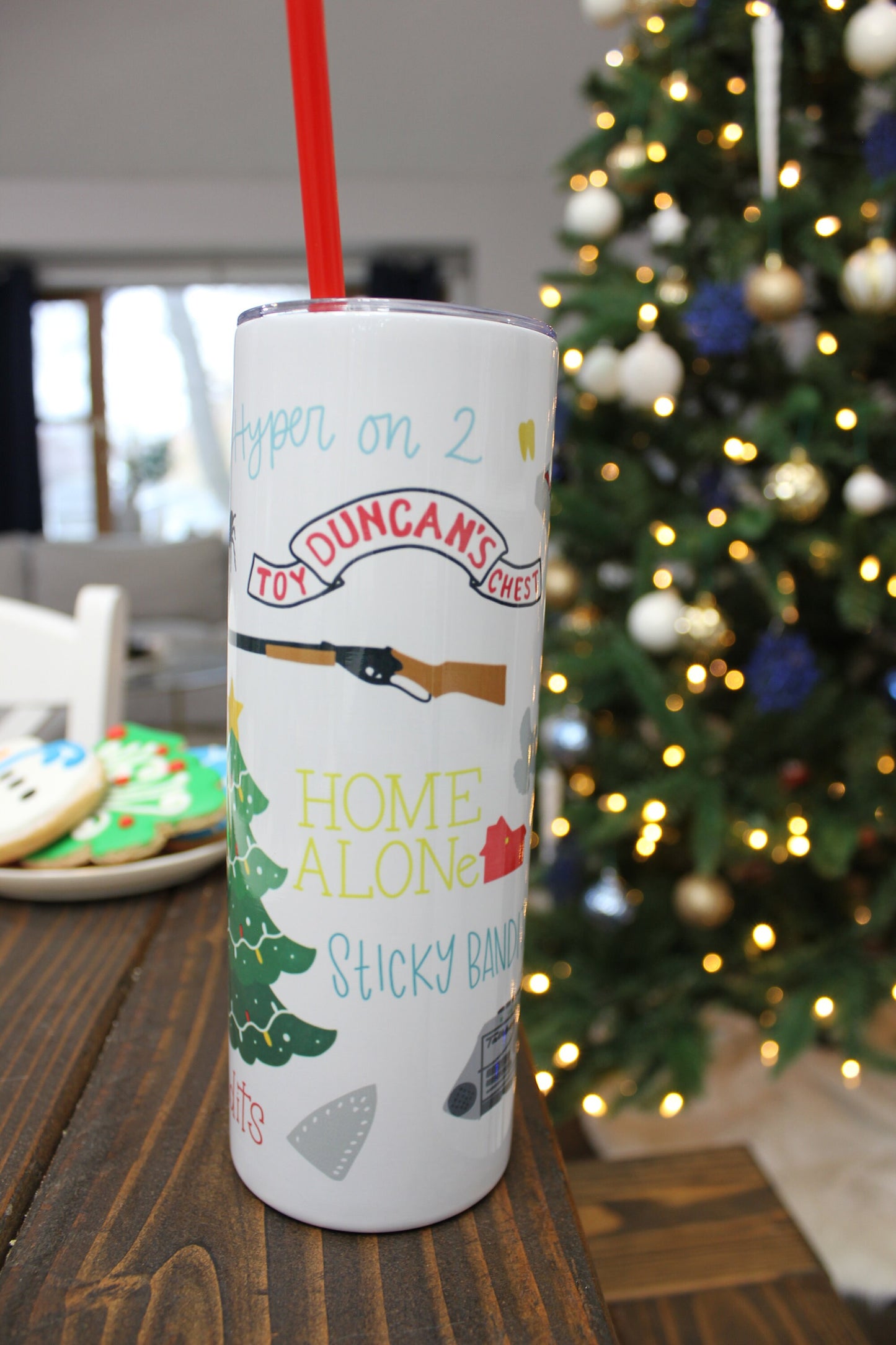 Home Alone Holiday Tumbler